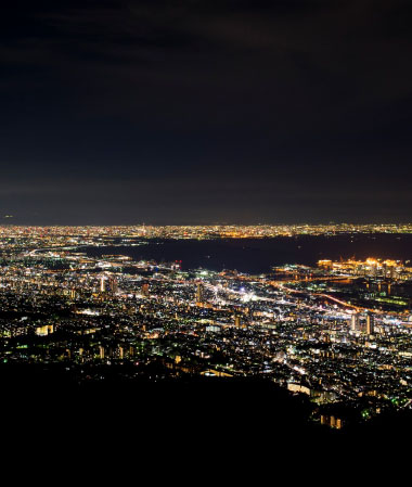 摩耶山からの夜景